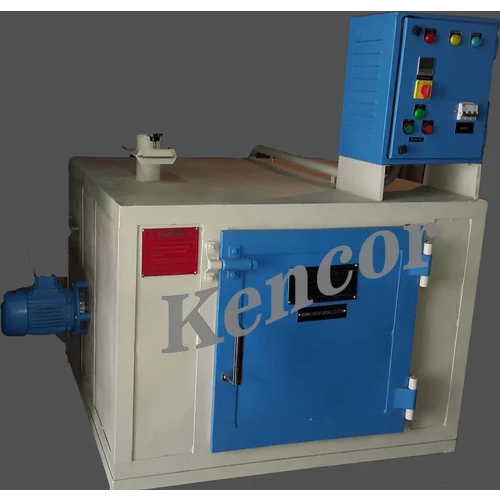 Hot Air Oven - Mild Steel, 440 Volt , White-Blue | Forced Convection, Temperature Range 100-200°C, Ideal for Baking, Roasting, Drying