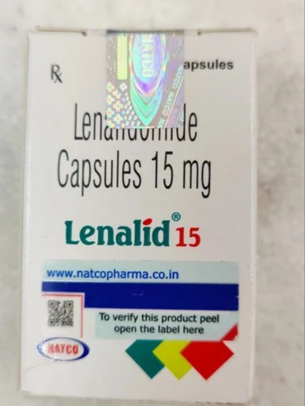 Lenalid 15 Mg Capsules