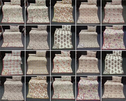 Hand Block Comforter Set - Material: 100% Cotton