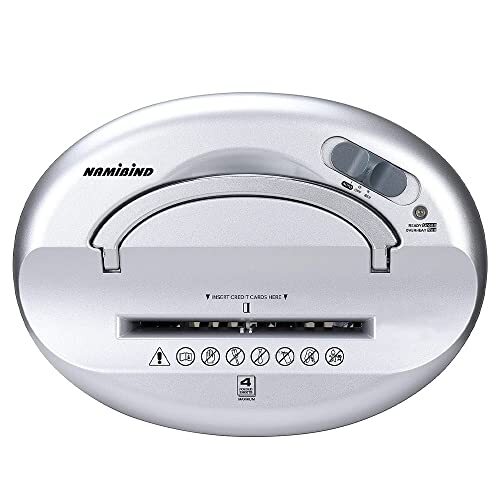 Executive Desktop Paper Shredder With Shred Capacity (4-sheet At Once) - Bin Capacity: 1.2 Liter (L)