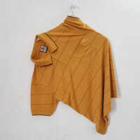 बहुरंगी पुरुषों की धारीदार कॉलर टी शर्ट