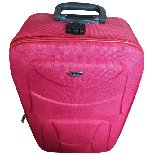 Jindal Max Soft Trolley Suitcase - Enclosed Design, Durable Plastic Material For Effortless Travel