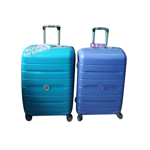 Enclosed Plastic Trolley Suitcase