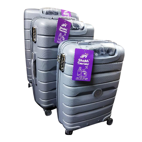 Enclosed Plastic Trolley Suitcase