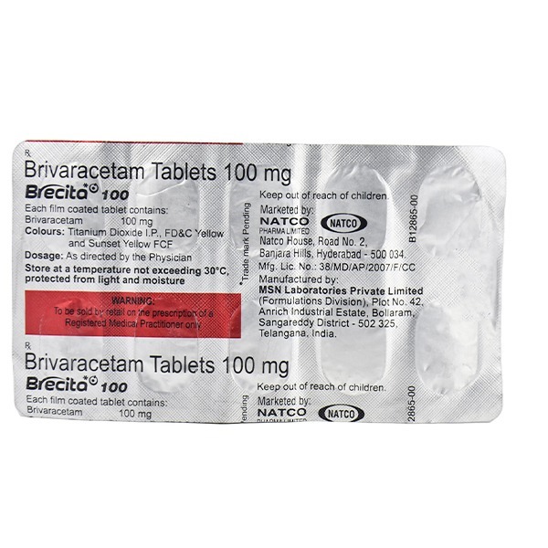 Brecita 50 Mg Tablet