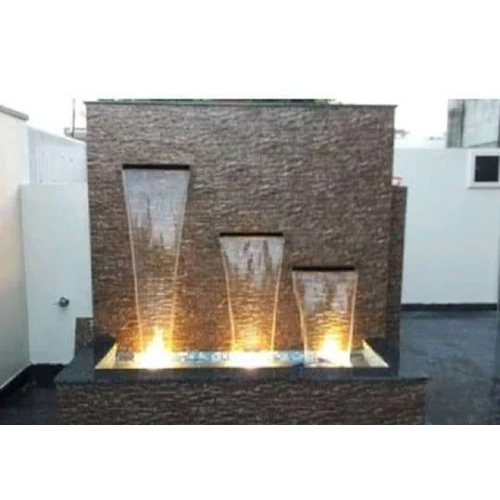 Stainless Steel Water Sheet Fountain