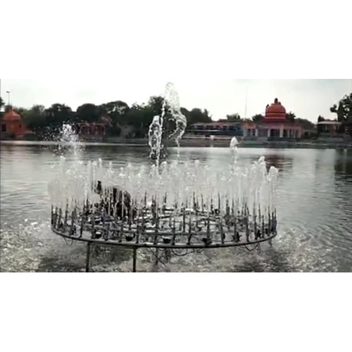 Floating Water Fountain - Material: Stainless Steel