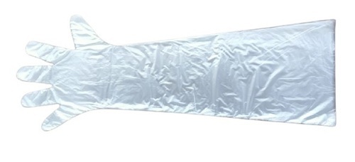 Veterinary Plastic Hand Gloves - Color: Transparent Or Any Color