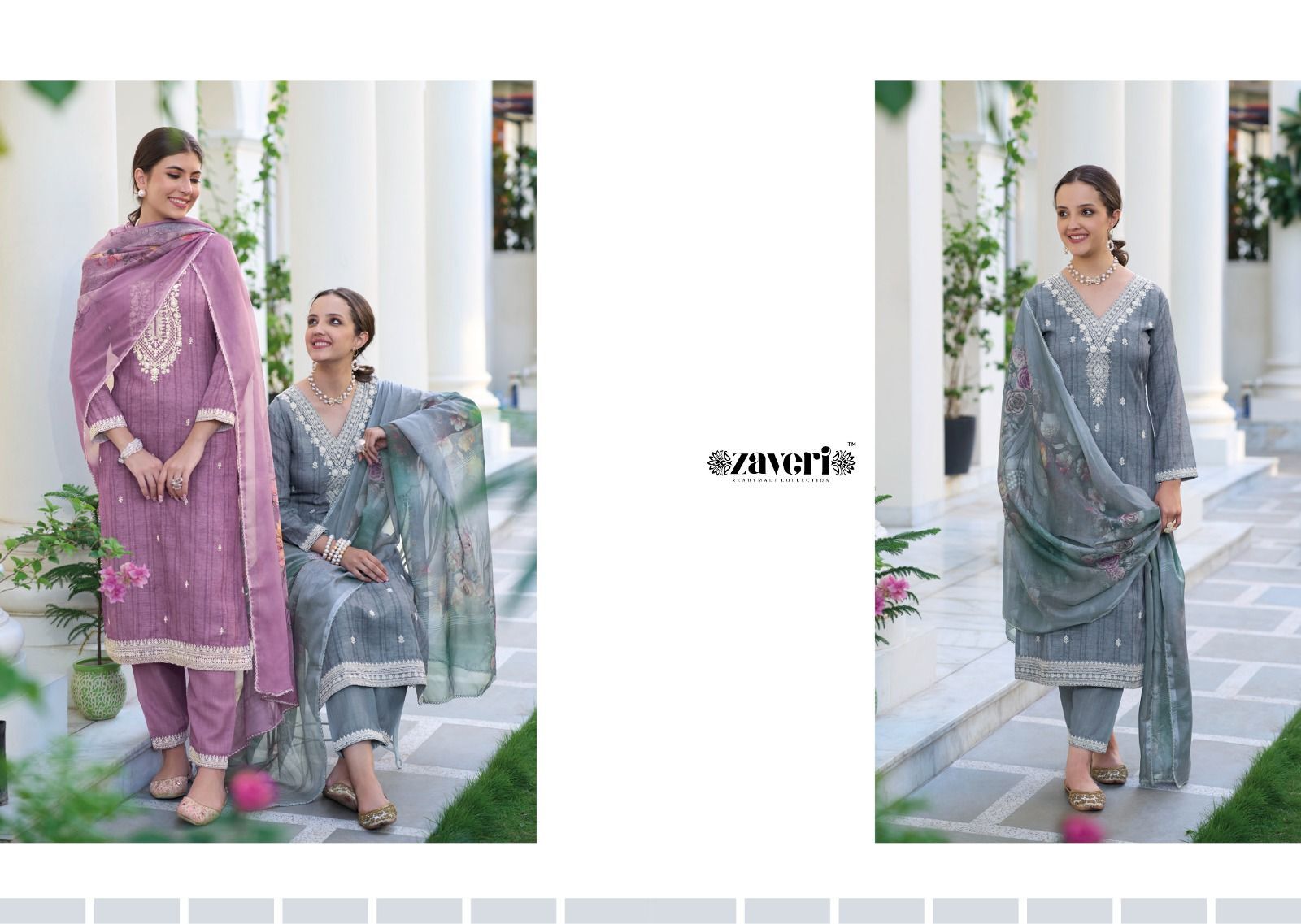 Embrodary Zaveri Suit Decoration Material: Cloths