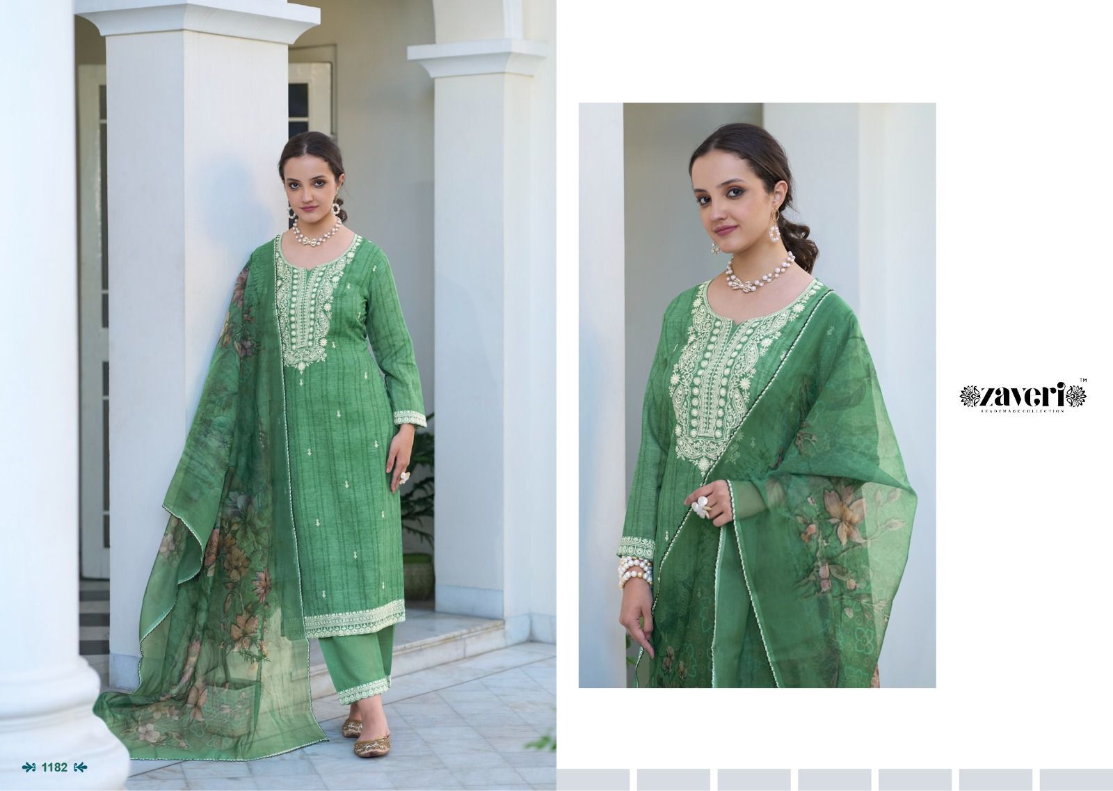 Ladies Kurti Pant Set Decoration Material: Sequins
