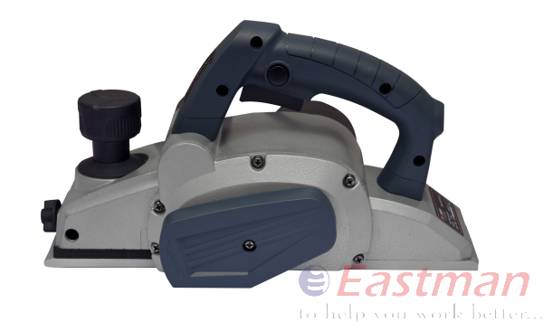 Eastman Electric Planer - Mild Steel, Width 125 Mm, Rpm 16,500 | Lightweight Design, Dual Side Dust Exhaust, Free Carbon Set