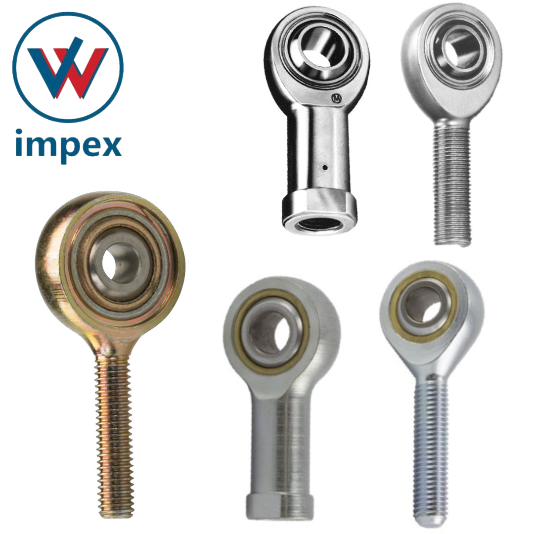 Heim Rod End Bearings - Cage Material: Steel