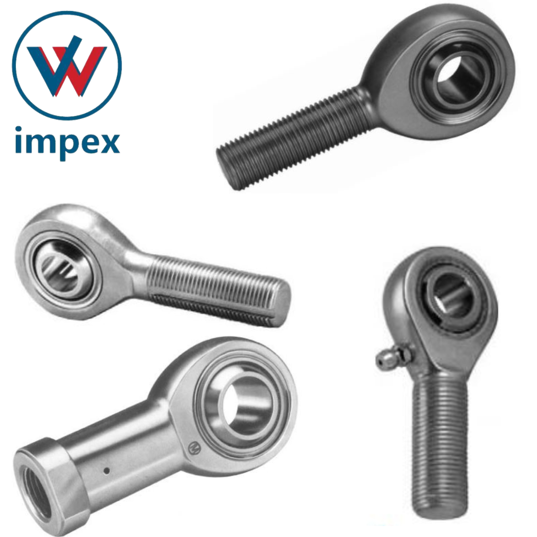 Heim Rod End Bearings - Cage Material: Steel