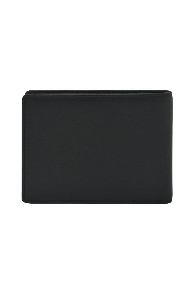 Genuine Leather Gents Wallet/ Black Design: Rene