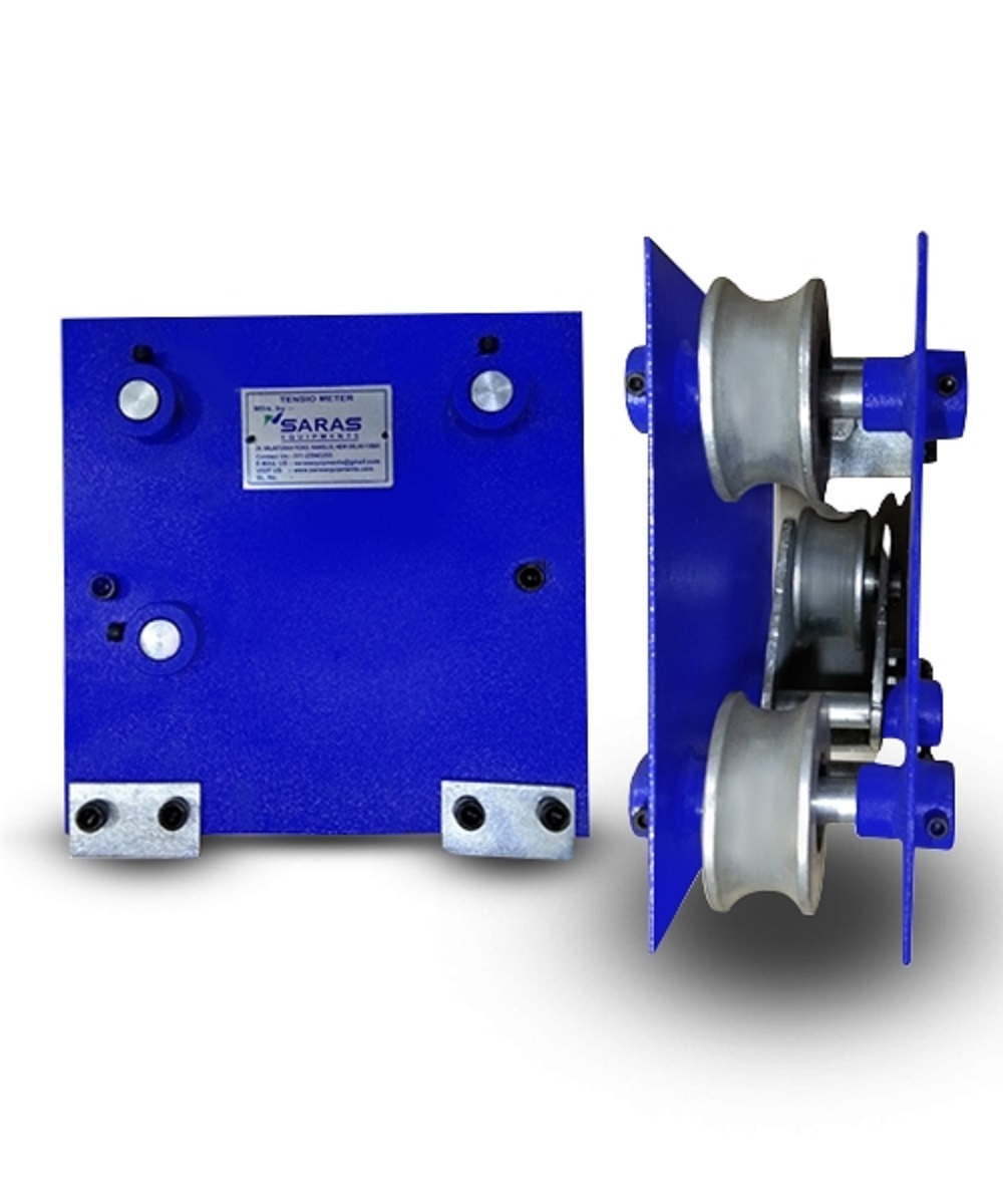 Safe Load Indicator - Ms Material With Powder Coated, 12x55x35 Mm, Yellow Blue Color, Operates On 12/24vdc
