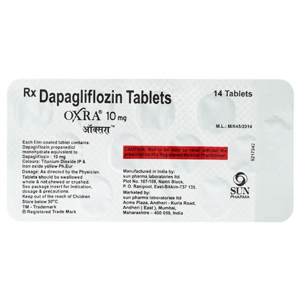 Oxra 10 Mg Tablet