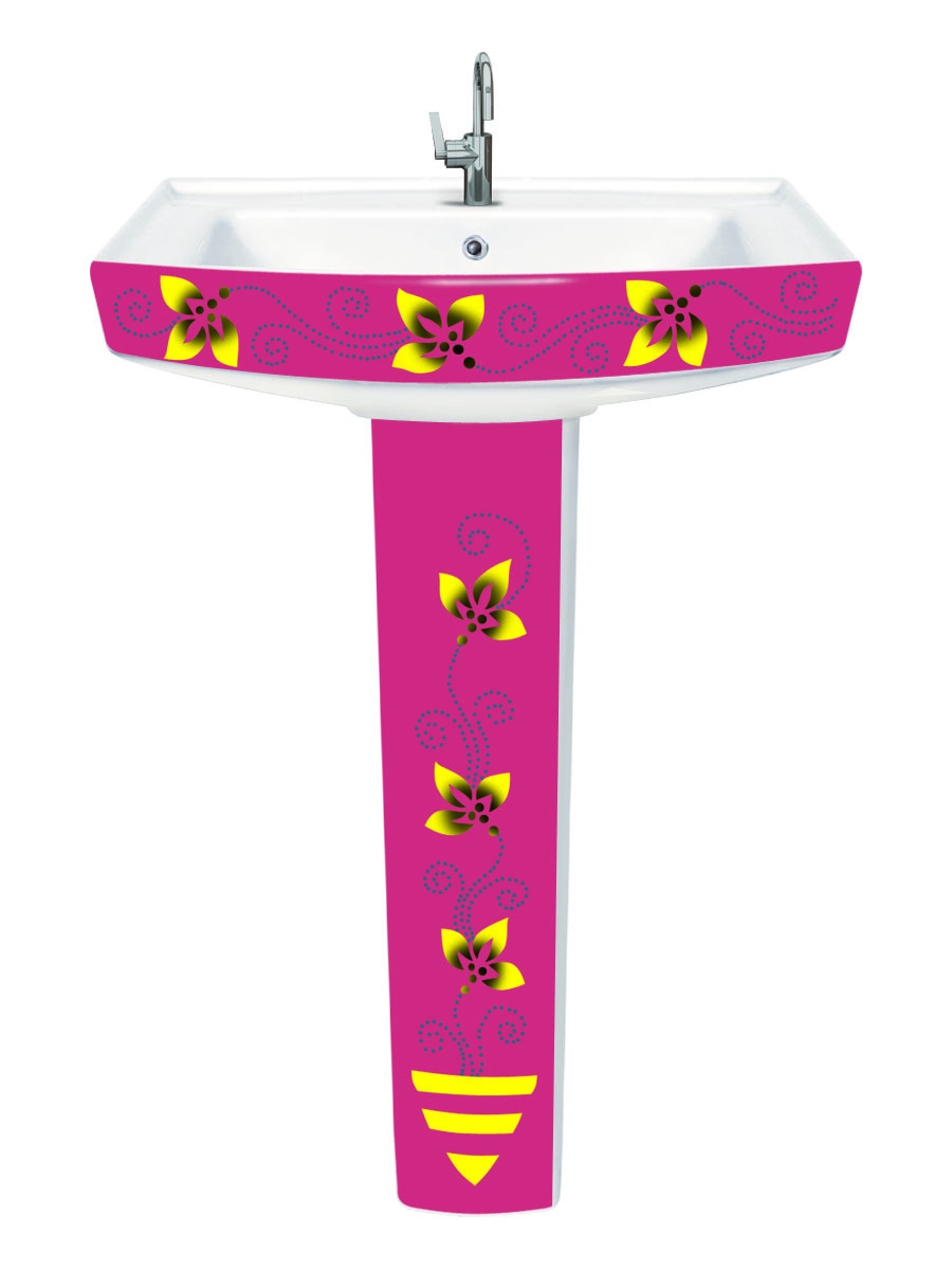 Stargold Pedestal Basin - Color: Any Color