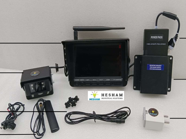 Block Forklift Wireless Barrier Free Camera System