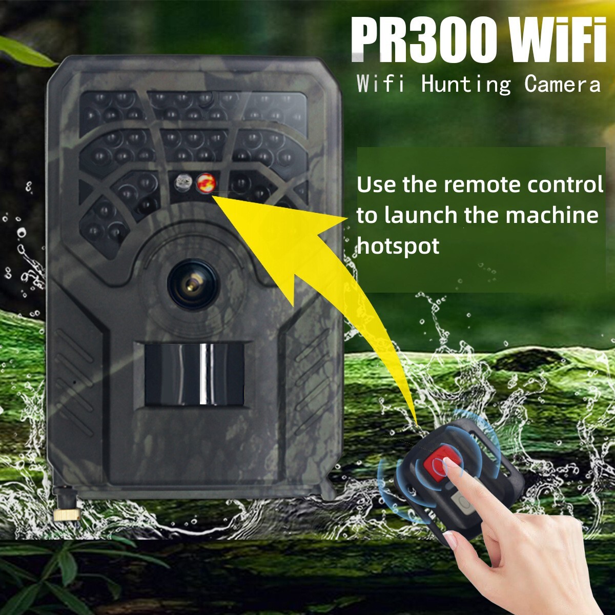 Trail Camera Hunting Camera With Night Vision Motion Activated Waterproof Ip54 Trail Cam