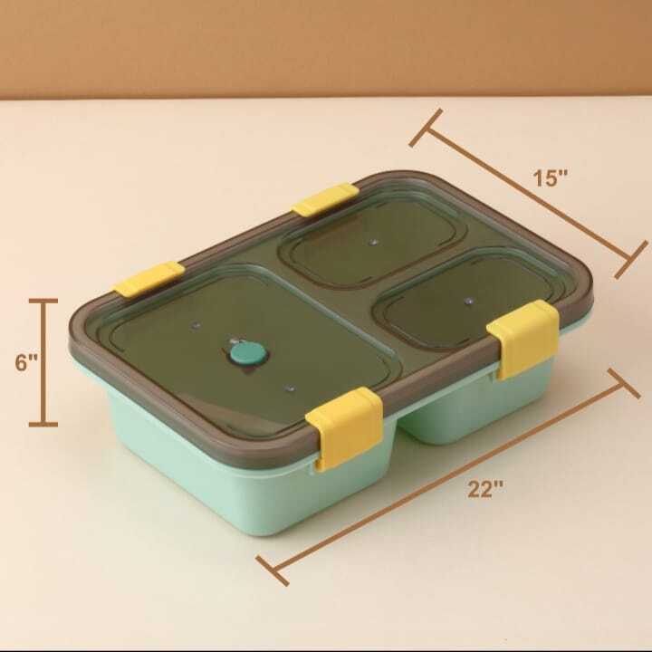 3 Com. Lunch Box