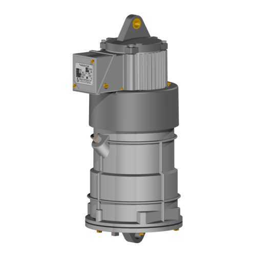 Electro Hydraulic Thruster - 415V Rated Voltage, IP54 Protection Level | Ideal for EOT Crane, Goliath Crane, Amusement Park and Storage System Applications