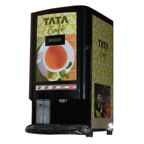 Stainless Steel Semi Automatic Instant Tea And Coffee Vending Machine