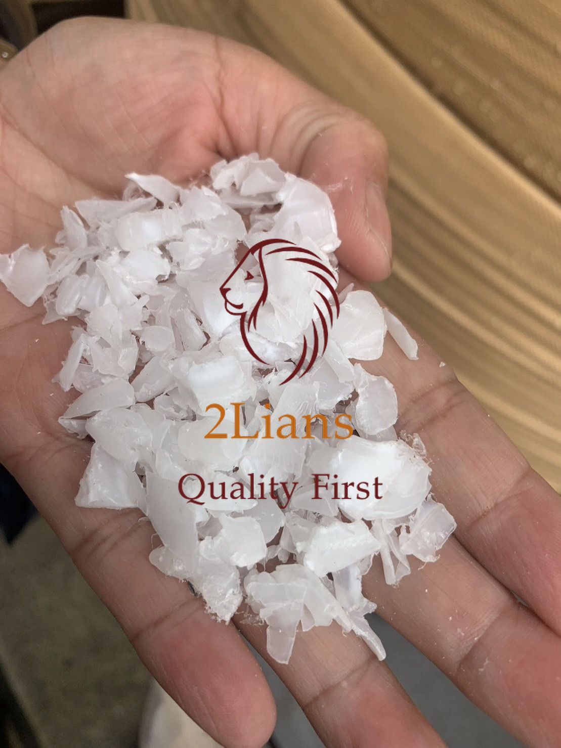 Hdpe White Transparent And Blue Drum Regrind