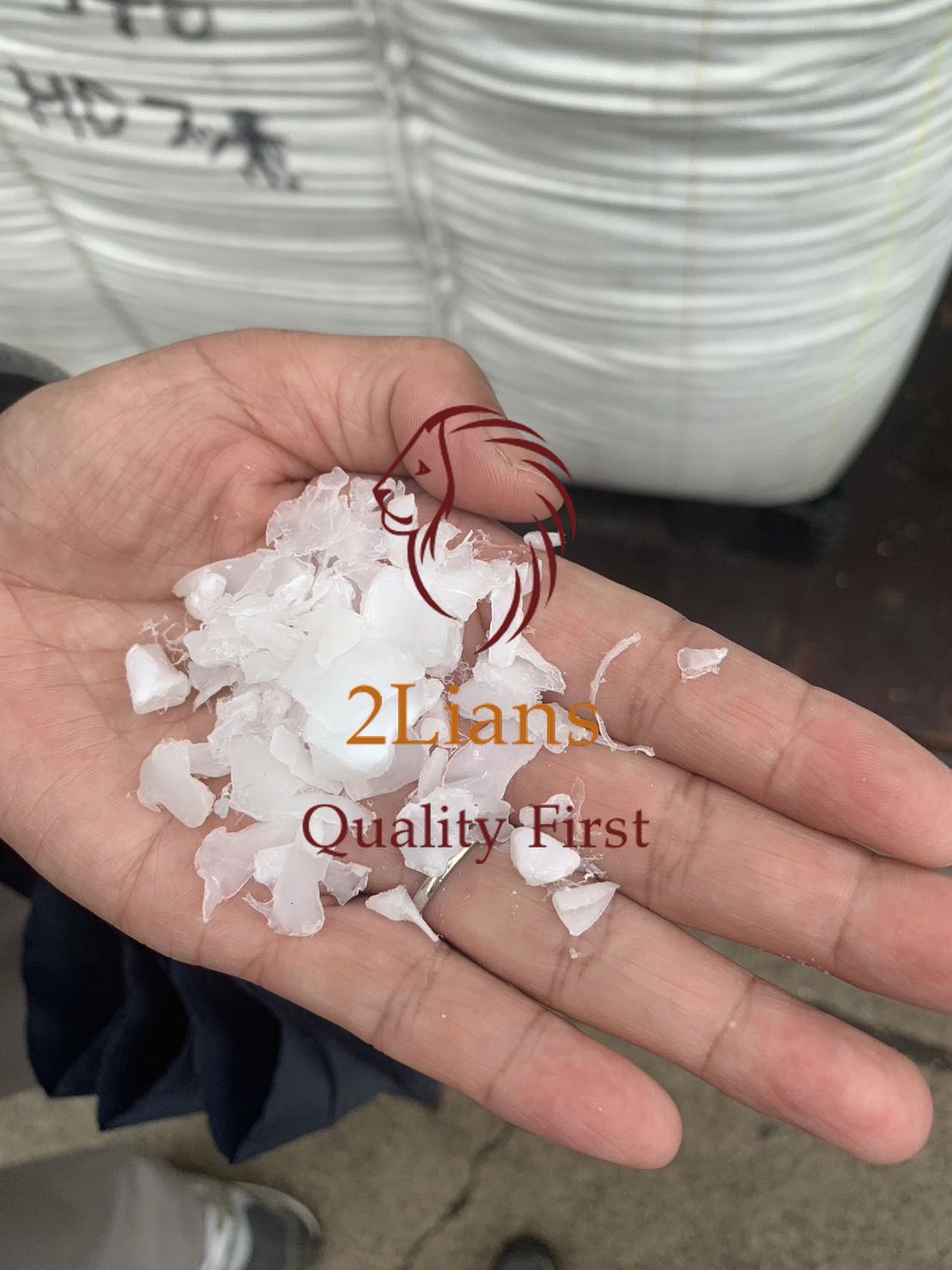 Hdpe White Transparent And Blue Drum Regrind