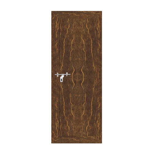 ब्राउन पीवीसी प्रिंट लैमिनेटेड डोर