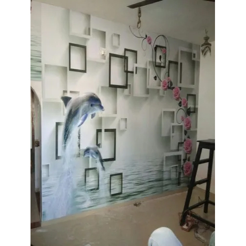 Printed Pvc False Ceiling - Shape: Rectangle