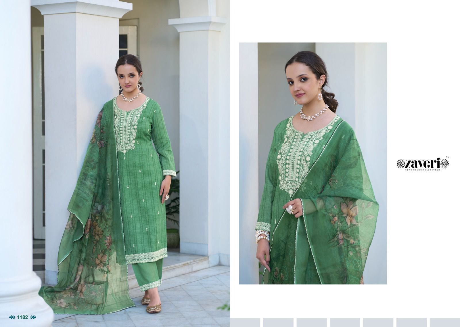 Silki Cottan Emboidery Handwork Ethnic Suit