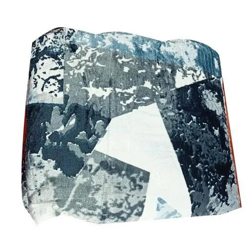 Single Bed Flano Fabric Flannel Dohar Set - Wool With Cotton Filling, King Size, Printed Design, Machine Washable