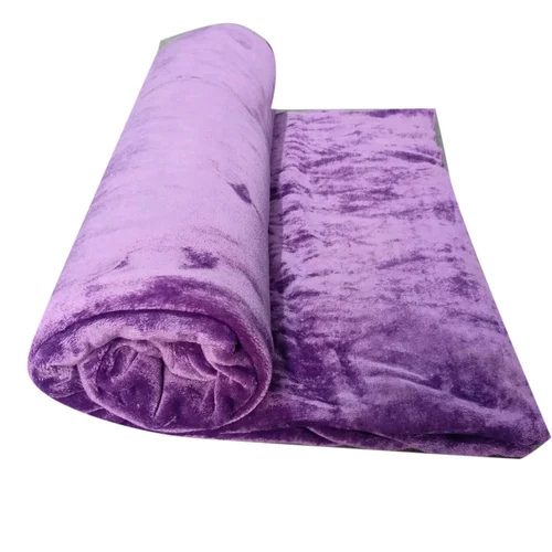 Single Bed Flano Fabric Flannel Blanket - Soft Fleece Material, Full Size Coverage, Available In Various Colors, Printed Patterns For Stylish Personalization
