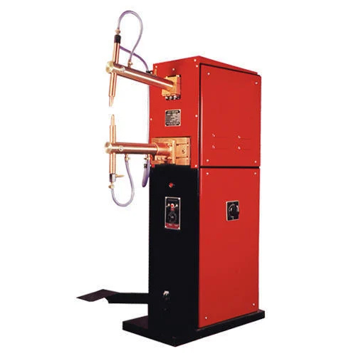 Pedal Operated Spot Welding Machine - 220-400 V, 50 Hz Frequency | New Industrial Equipment for Precision Welding