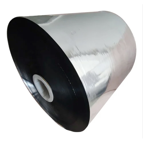 18 Micron Metalize BOPP Film - BOPP Material, Various Sizes Available, Grey Color, Soft Texture, Non-Transparent Reflective Surface