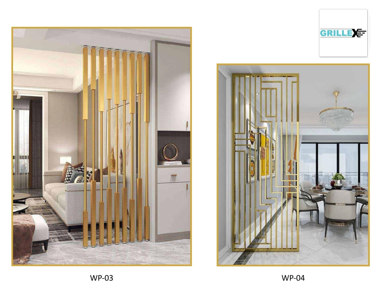Metal Partition - Durable Metal Grill Design | Sleek Style, Enhanced Safety, Reliable Weight Capacity