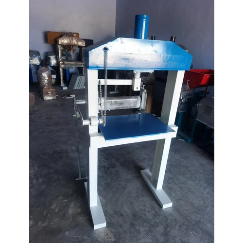 Blue & White Hydraulic Automatic Paper Plate Making Machine