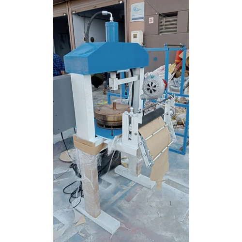 Blue & White Hydraulic Automatic Paper Plate Making Machine
