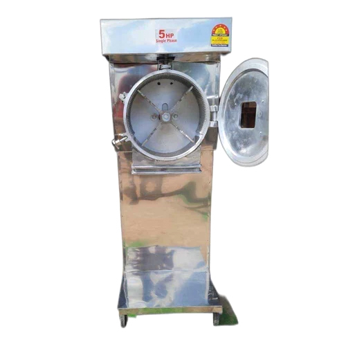 5 Hp Stainless Steel Pulverizer Machine - Color: Gray