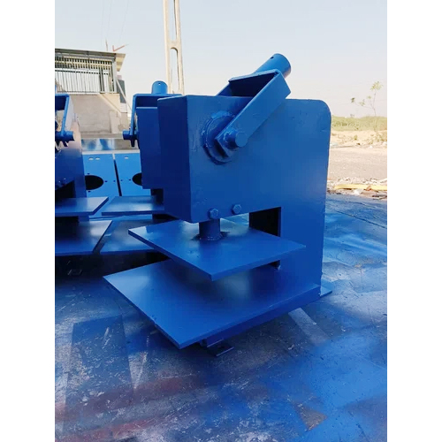 Mild Steel Slipper Making Machine - Color: Blue