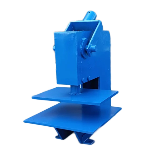 Mild Steel Slipper Making Machine - Color: Blue