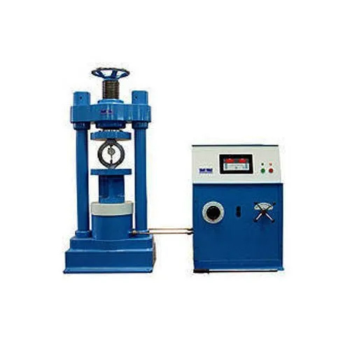 Industrial Compression Testing Machine - Metal Build, 20 Power, 220 Voltage | Blue Finish, Optimized For Industrial Applications