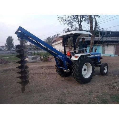 ट्रैक्टर के लिए ब्लू पोस्ट होल डिगर