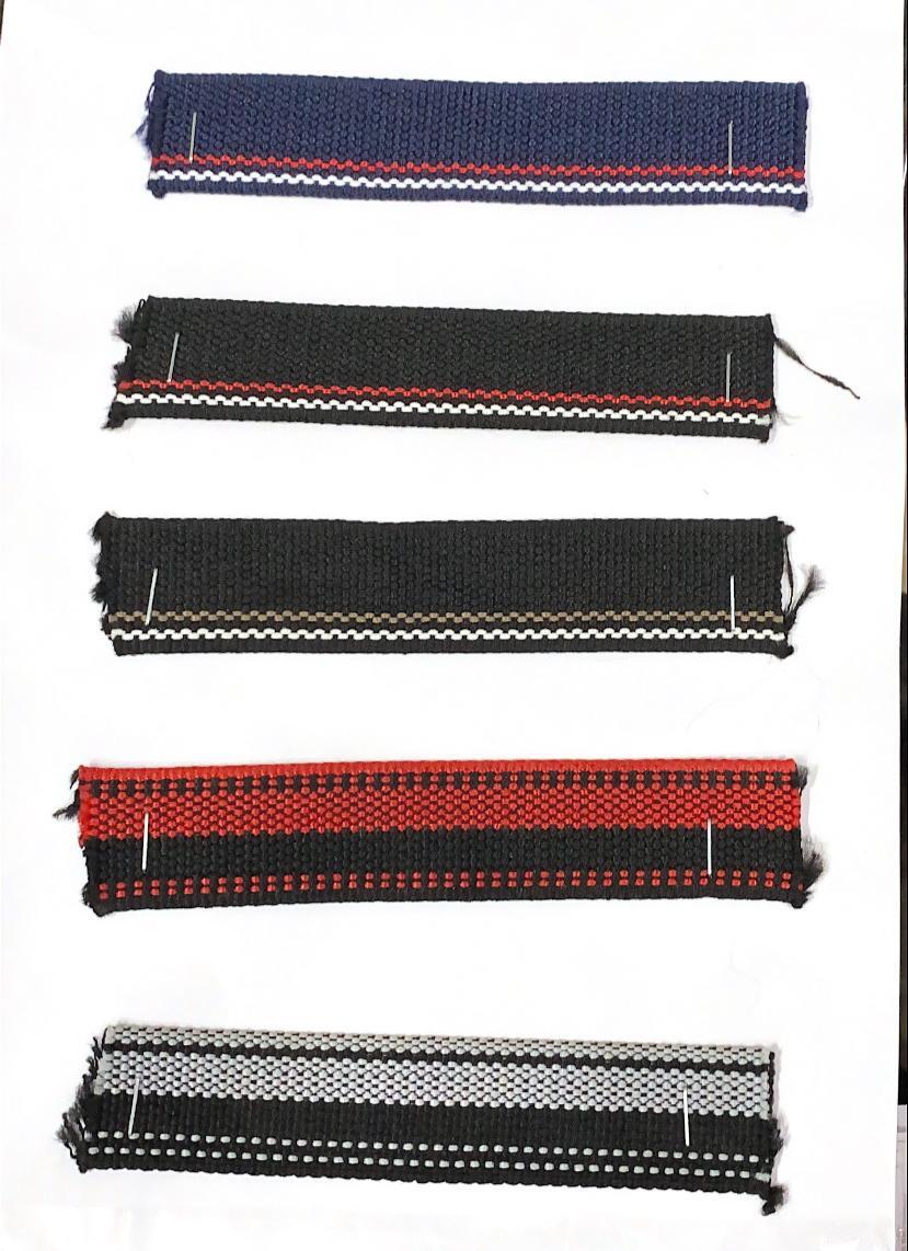 Niwar Tapes - Cotton, 25mm Width, Variable Length | Multicolor, 2mm Thickness, 100n Tensile Strength, Ideal For Garment Binding & Craft Projects