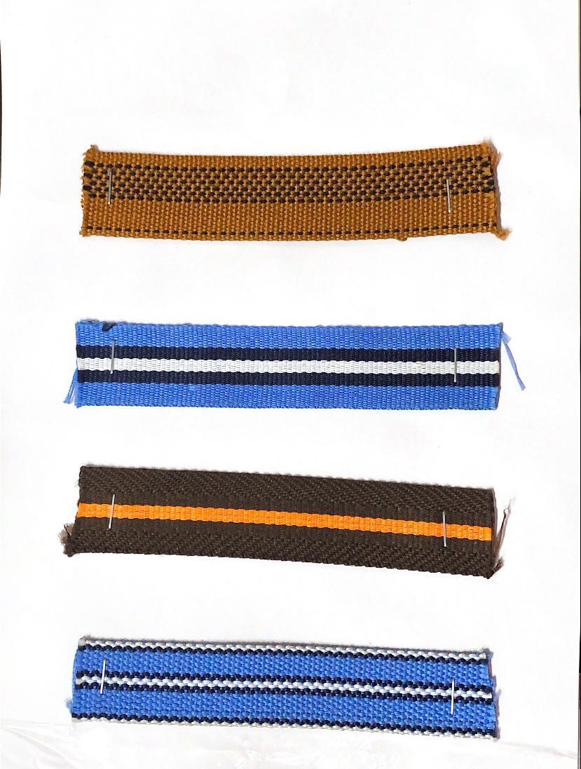 Niwar Tapes - Cotton, 25mm Width, Variable Length | Multicolor, 2mm Thickness, 100n Tensile Strength, Ideal For Garment Binding & Craft Projects