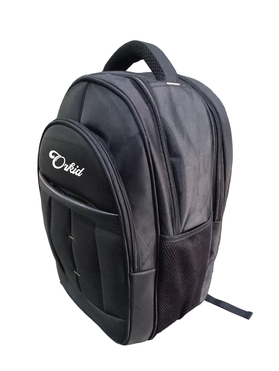 Laptop Backpack - Durable Pvc Material, Customized Design | Four Compartments, Two Side Pockets, Custom Notebook Cradle, Water Resistant, Fits Laptops Up To 19"