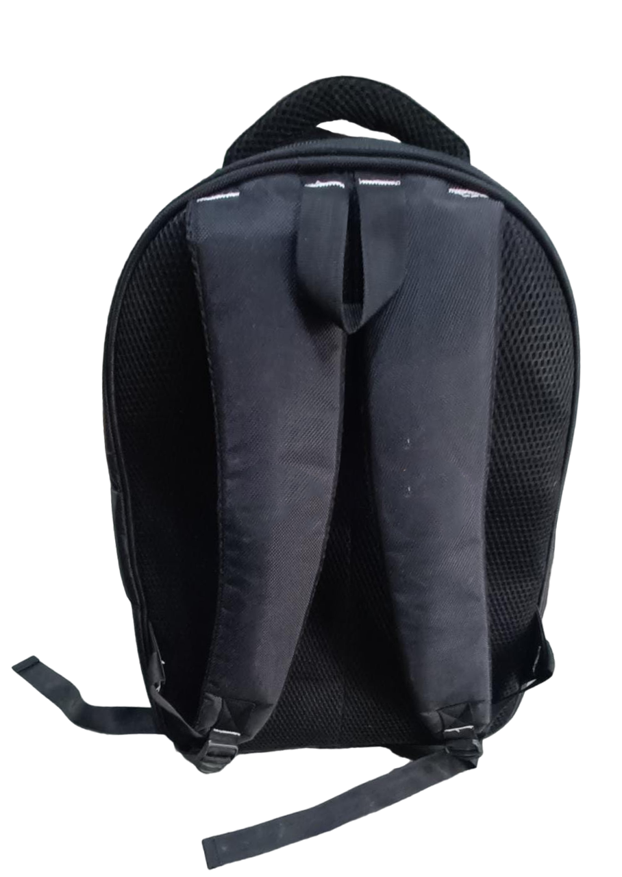Laptop Backpack - Durable Pvc Material, Customized Design | Four Compartments, Two Side Pockets, Custom Notebook Cradle, Water Resistant, Fits Laptops Up To 19"