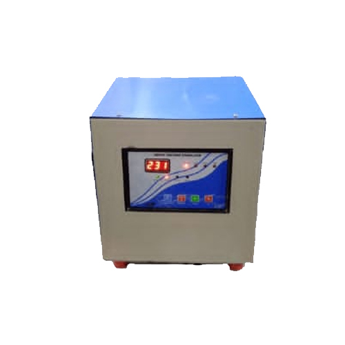 बाईपास डिजिटल सर्वो स्टेबलाइजर के साथ 5KVA एयर कूल्ड दक्षता: उच्च