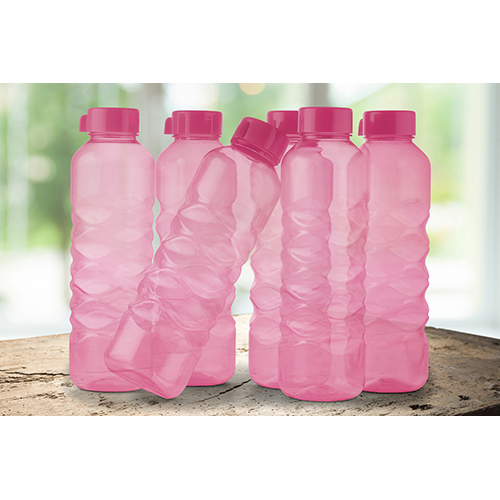 Black Shaily Water Bottle (Set Of 6)