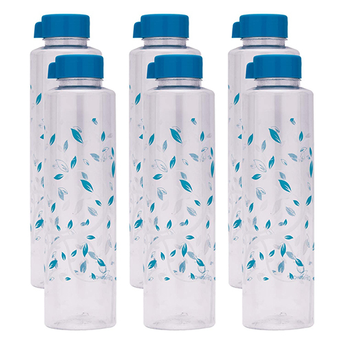 Red Elegant Water Bottle (Set Of 6)